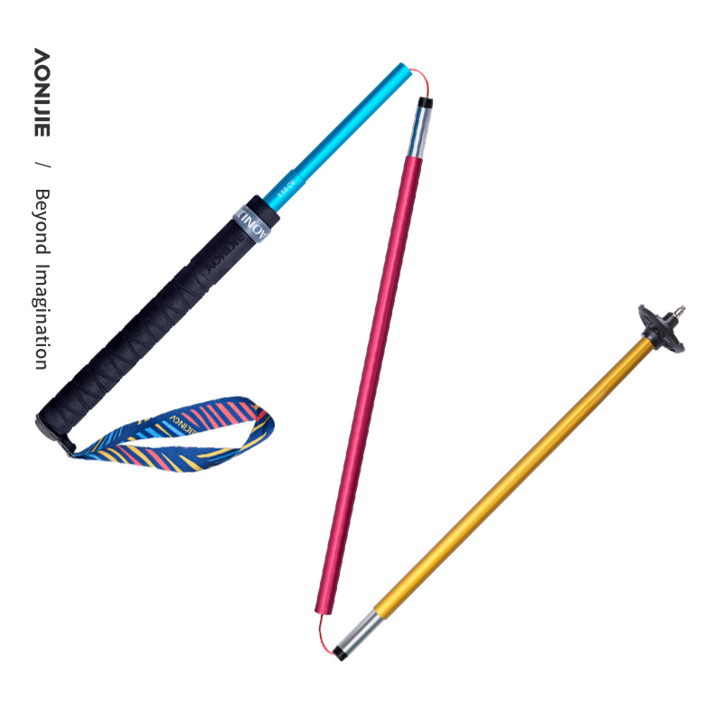 Trekking Pole Carbon - 2 adet AONIJIE Yeni Katlanır Açık