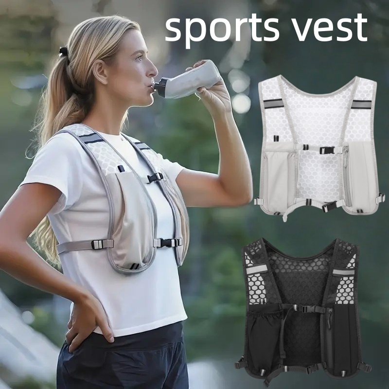 Hydration Vest - Unisex Koşu Yeleği Su Geçirmez Nefes